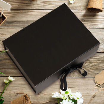 Personalised Luxury A4 Black Gift Box, 4 of 8