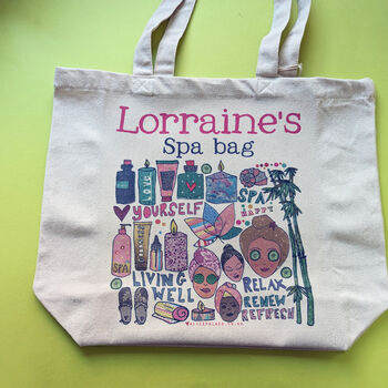 Personalised Spa Bag, 6 of 6