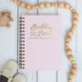 Personalised Birthday Letters To My Baby Foil Notebook, thumbnail 3 of 12