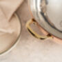 Polished Copper Colander With Tin Interior – 25 Cm, thumbnail 2 of 4