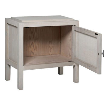 Marco White Wash Rattan Right Bedside Cabinet, 2 of 2