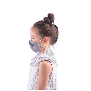 Grey Mustache Child Face Mask, 2 of 4