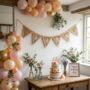 Personalised Wooden Floral Letter Party Bunting, thumbnail 2 of 4