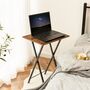 Set Of Two Side Table Folding Coffee Tables End Desk, thumbnail 3 of 9