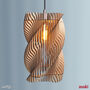 Zooki 31 'Tapio' Wooden Pendant Light, thumbnail 1 of 9