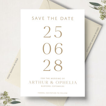 Personalised Save The Date Cards, 6 of 7