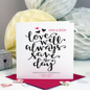 Personalised Wedding Card Love Will Save The Day, thumbnail 1 of 2
