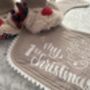 'My First Christmas' Bib And Booties Gift Set, thumbnail 3 of 7