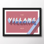 Aston Villa 'The Villans' Poster, thumbnail 7 of 7