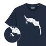 Rock Climber Organic Cotton T Shirt, thumbnail 1 of 2