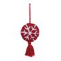 Personalised Snowflake Hook Christmas Bauble, thumbnail 2 of 4