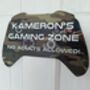 Games Controller Personalised Sign, thumbnail 3 of 5