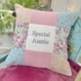 Special Auntie Pastel Cushion, thumbnail 1 of 12