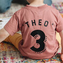 Personalised Kids Birthday Shirt By Clouds And Currents ...