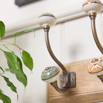 Set Of Four Floral Wall Hooks, 4 of 4