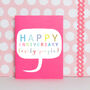 Mini Happy Anniversary Card, thumbnail 5 of 5