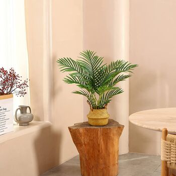 Artificial Fake Palm Tree Decorative Faux Plants, 3 of 11