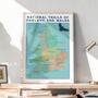 National Trails Of England And Wales Map Art Print, thumbnail 6 of 9