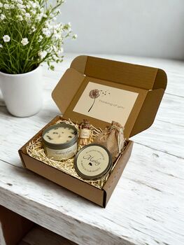 Horse Sympathy Candle Gift Set With Hidden Gemstone Heart, 2 of 11