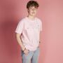 Unisex Hand Embroidered Pink Food T Shirt, thumbnail 5 of 12