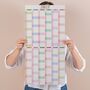2027 Year Wall Planner | Pastel | Portrait, thumbnail 1 of 6