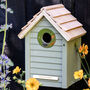 Personalised Wooden Garden Bird Nest Box, thumbnail 6 of 8