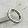 Gentleman's Titanium Wedding Ring With Personalisation, thumbnail 1 of 7