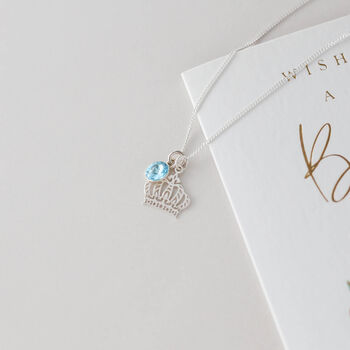 16th Birthday Necklace – Birthday Queen – Sweet 16 Gift, 6 of 6
