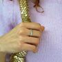 Pastel Jewelled Wiggle Ring, thumbnail 5 of 12