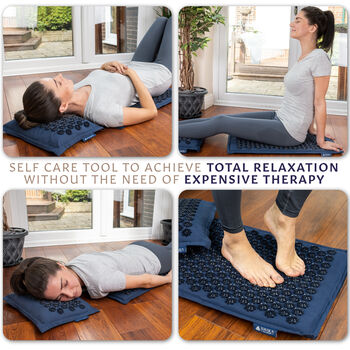 Shika Wellbeing Acupressure Mat And Free Pillow, 5 of 6