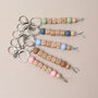 Custom Wooden Letter Bag Tag – Personalised Name Keyring, thumbnail 4 of 6
