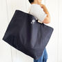 Giant Navy Bag With Hobby Motif And Initials, thumbnail 2 of 6
