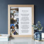 Personalised Wedding Vows Photo Print, thumbnail 11 of 11