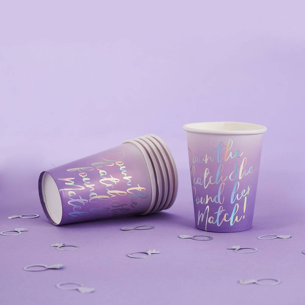 10 Hen Party Paper Cups
