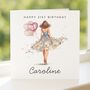 Personalised 21st Birthday Card For Her Or Daughter, thumbnail 5 of 8