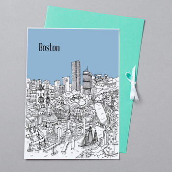 Personalised Boston Print, 10 of 10
