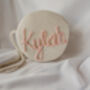 Personalised Straw Bag For Girls And Toddlers, thumbnail 1 of 8