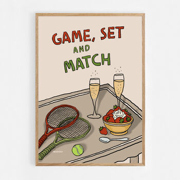 Game, Set And Match Print, 9 of 9