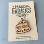 Personalised Car Shape Keyring For Father's Day, thumbnail 1 of 4