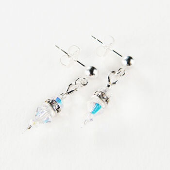 Swarovski Crystal And Diamante Wedding Bracelet: Jewellery Set Available, 4 of 6