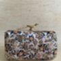 Floral Multicoloured Rectangular Digitally Printed Clutch Bag, thumbnail 3 of 10