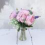 Peony Bouquet With Lavender Artificial, thumbnail 10 of 10