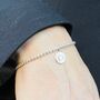 Love Circle Rose Gold Adjustable Heart Bracelet, thumbnail 5 of 5
