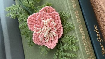 Peony Beaded Flower Craft Kit, 2 of 4