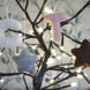 Letter And Star Christmas Tree Decoration, thumbnail 2 of 12
