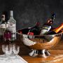 Hammered Silver Solid Copper Champagne And Ice Bowl Bucket, thumbnail 2 of 12