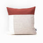 Geometric Handmade Linen Pillowcase Scandinavian Style, thumbnail 7 of 12