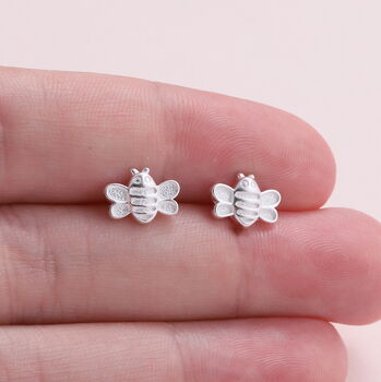'You Are The Bee's Knees' Bees Earrings, 5 of 6