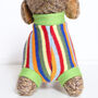 Knitted Dachshund Sausage Dog Soft Toy, thumbnail 2 of 4