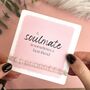 Soulmate Friendship Gift Crystal Bracelet Rose Quartz Valentine Mothers Day, thumbnail 2 of 9